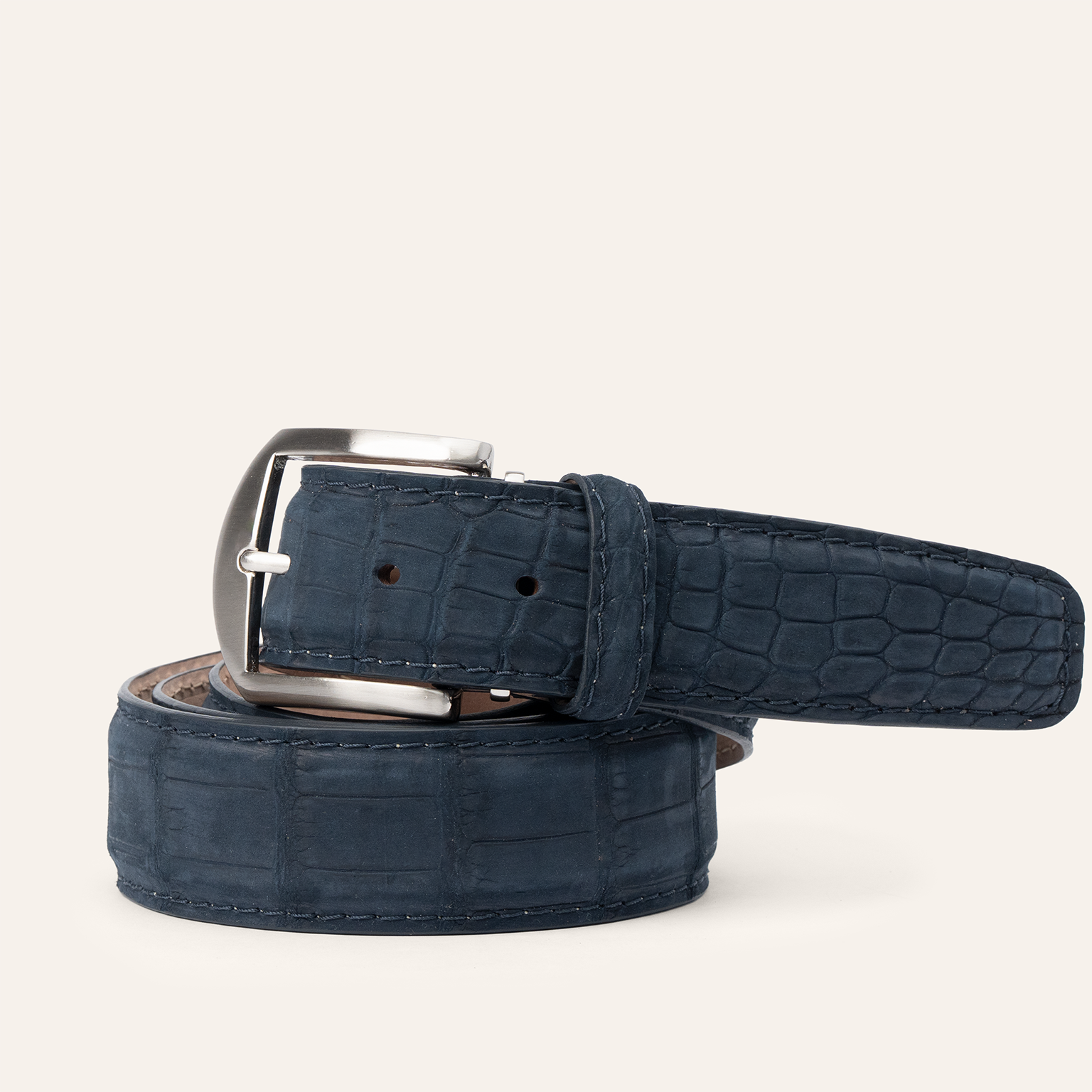 Buffed American Alligator - Navy