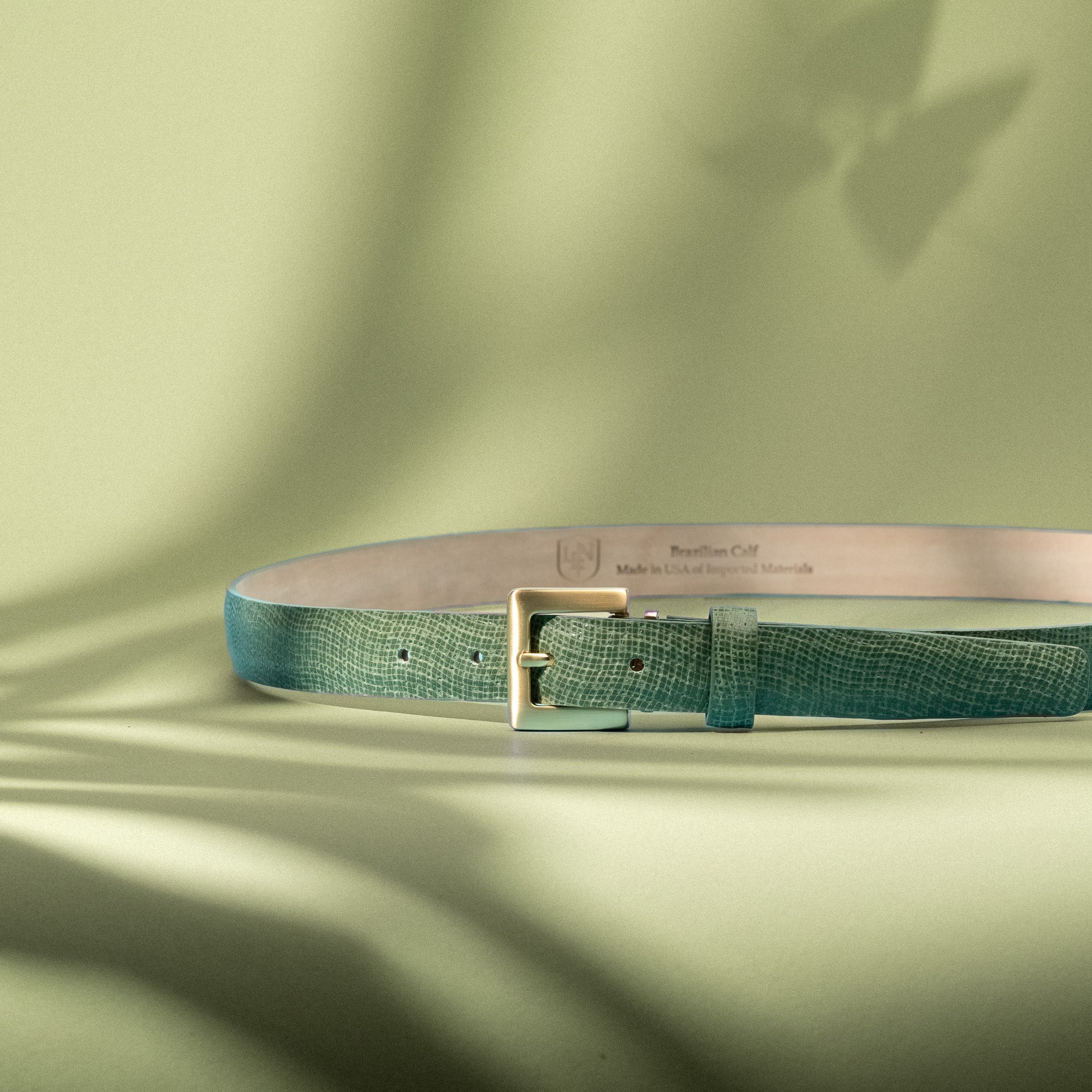 Basketweave - Green 25MM