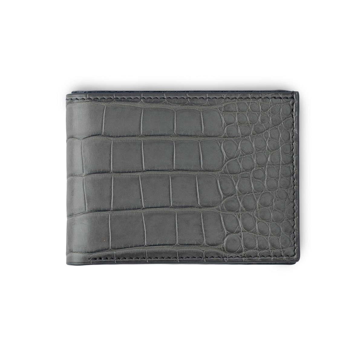 American Alligator Deluxe Bifold - Grey
