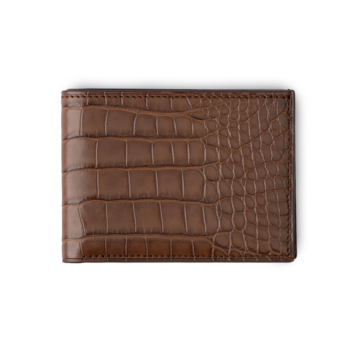 American Alligator Deluxe Bifold - Tobacco