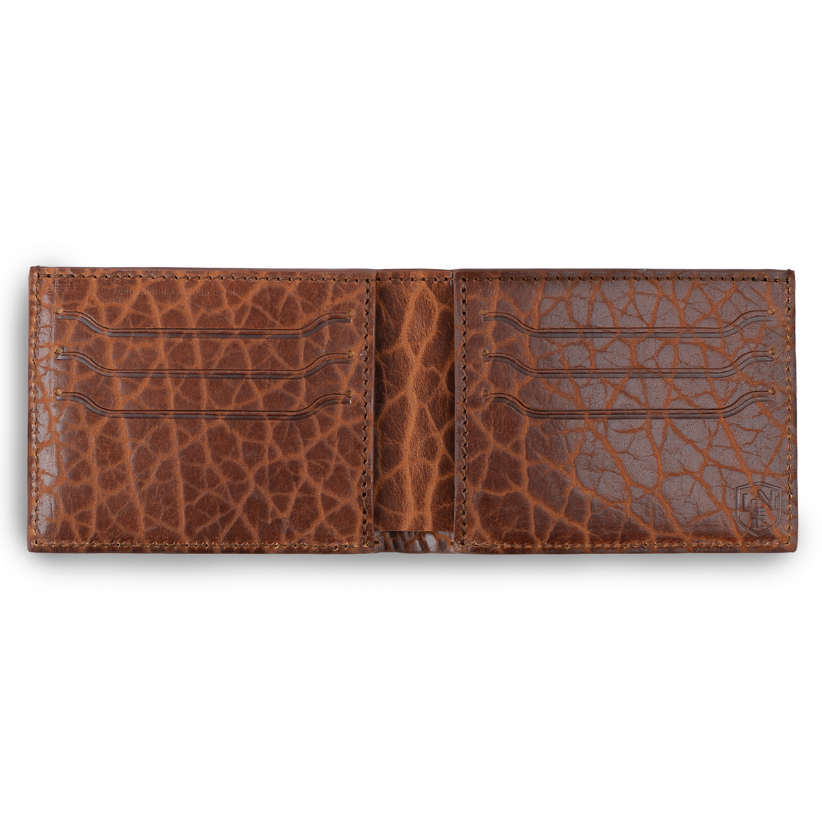 American Bison Deluxe Bifold - Cognac
