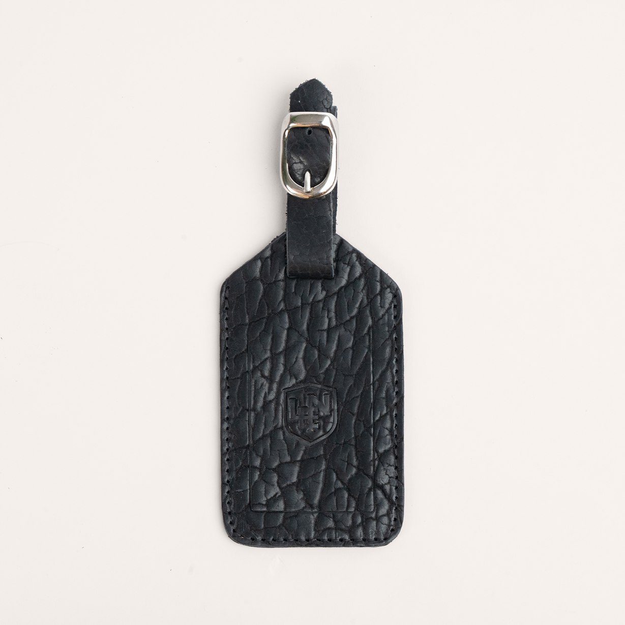 American Bison Luggage Tag - Black