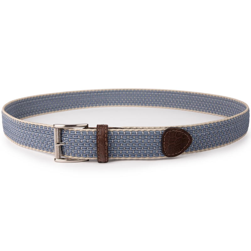 Dotted Braid - Sky Blue