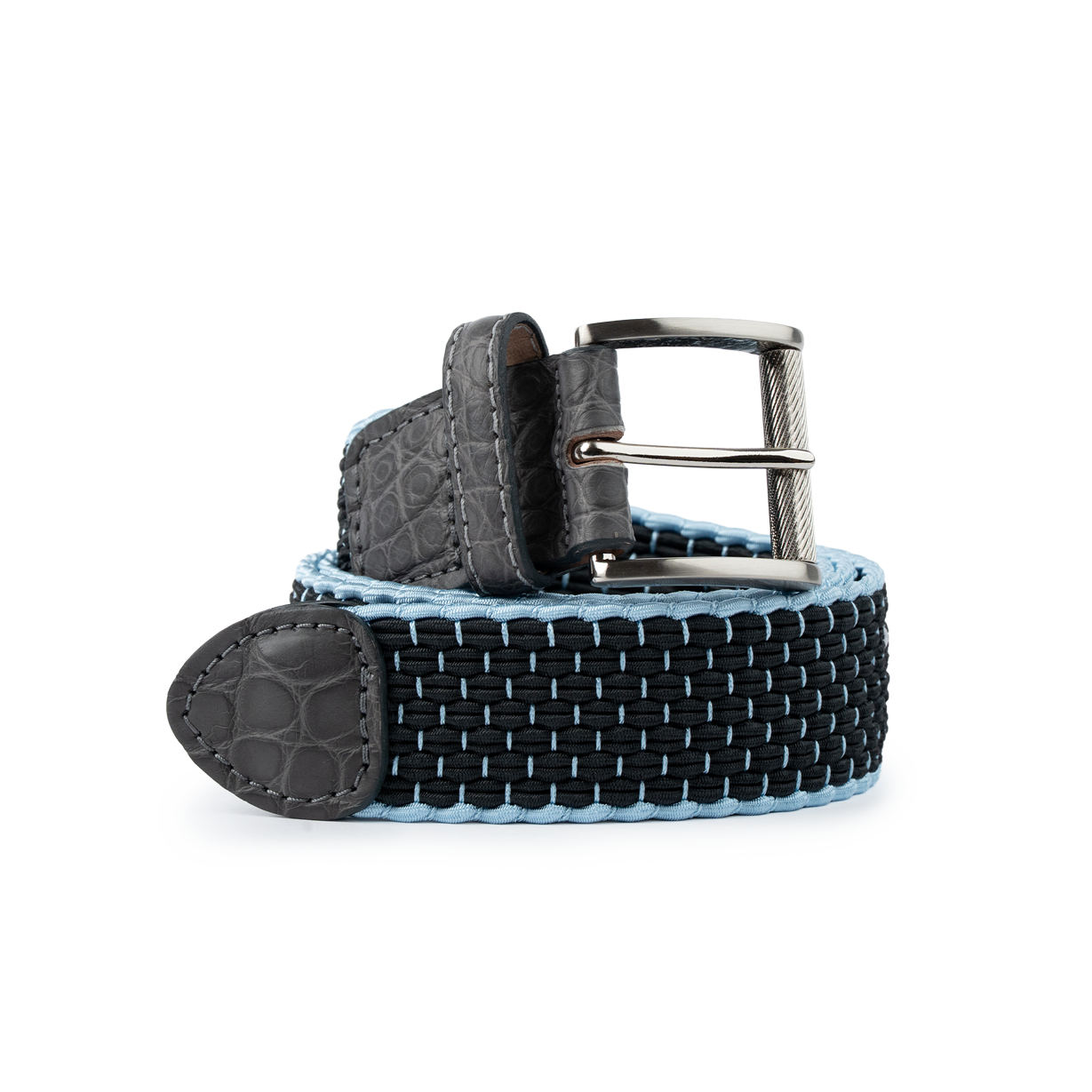 Dotted Braid - Charcoal