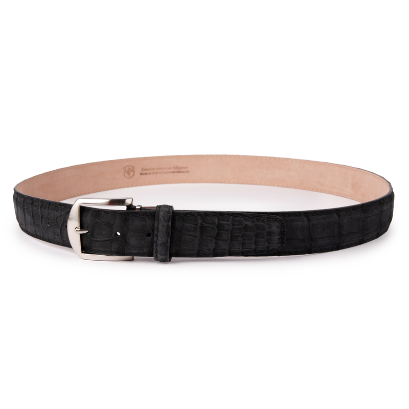 Buffed American Alligator - Black