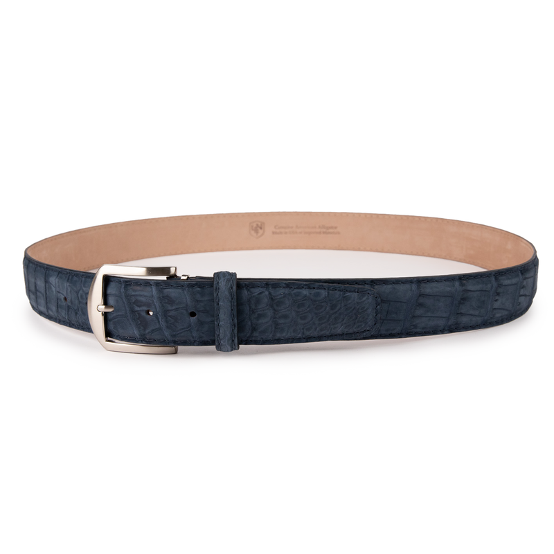 Buffed American Alligator - Navy