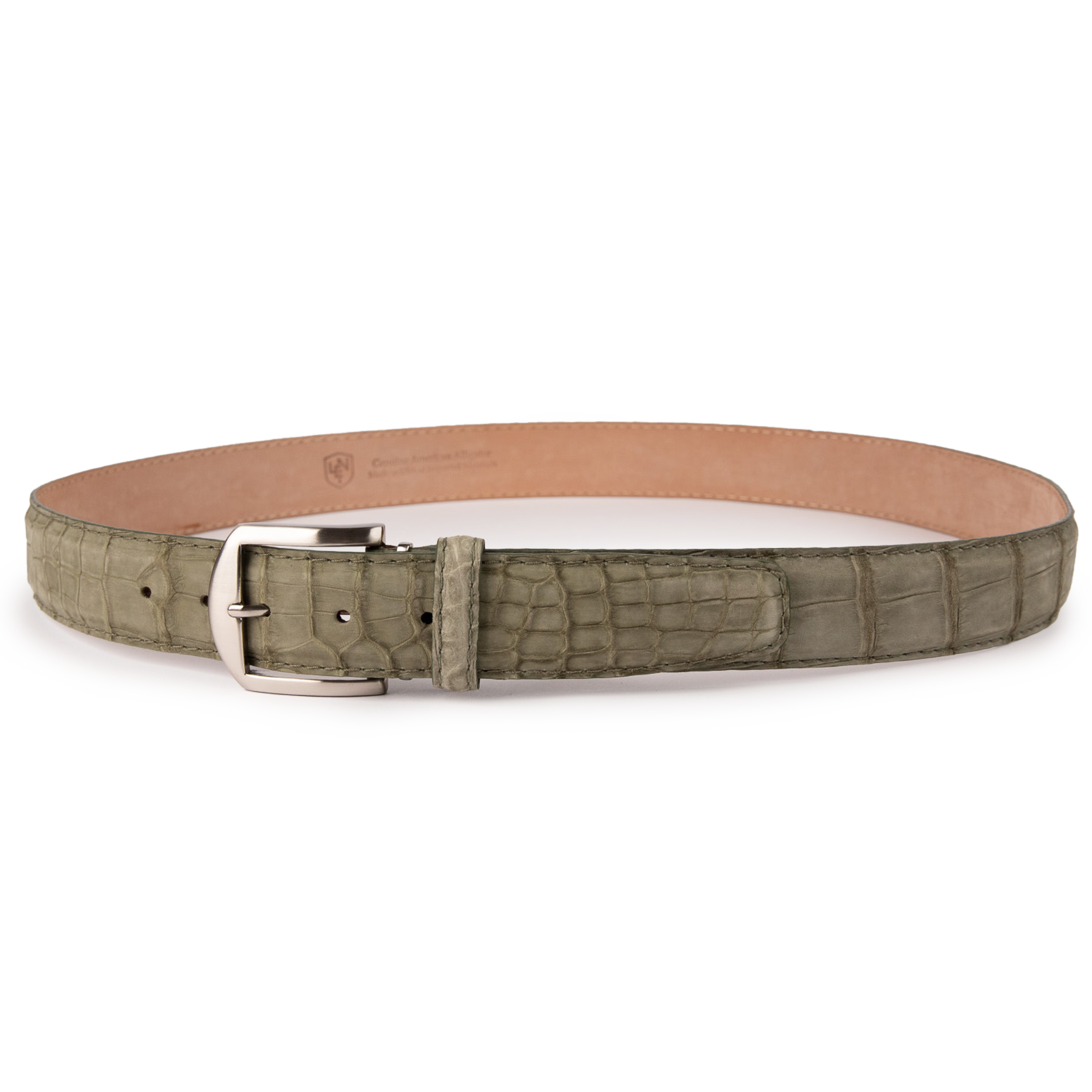 Buffed American Alligator - Olive