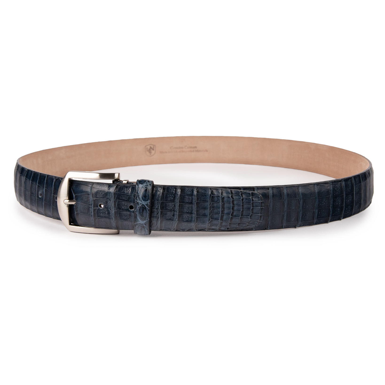 Caiman Crocodile - Navy Blue