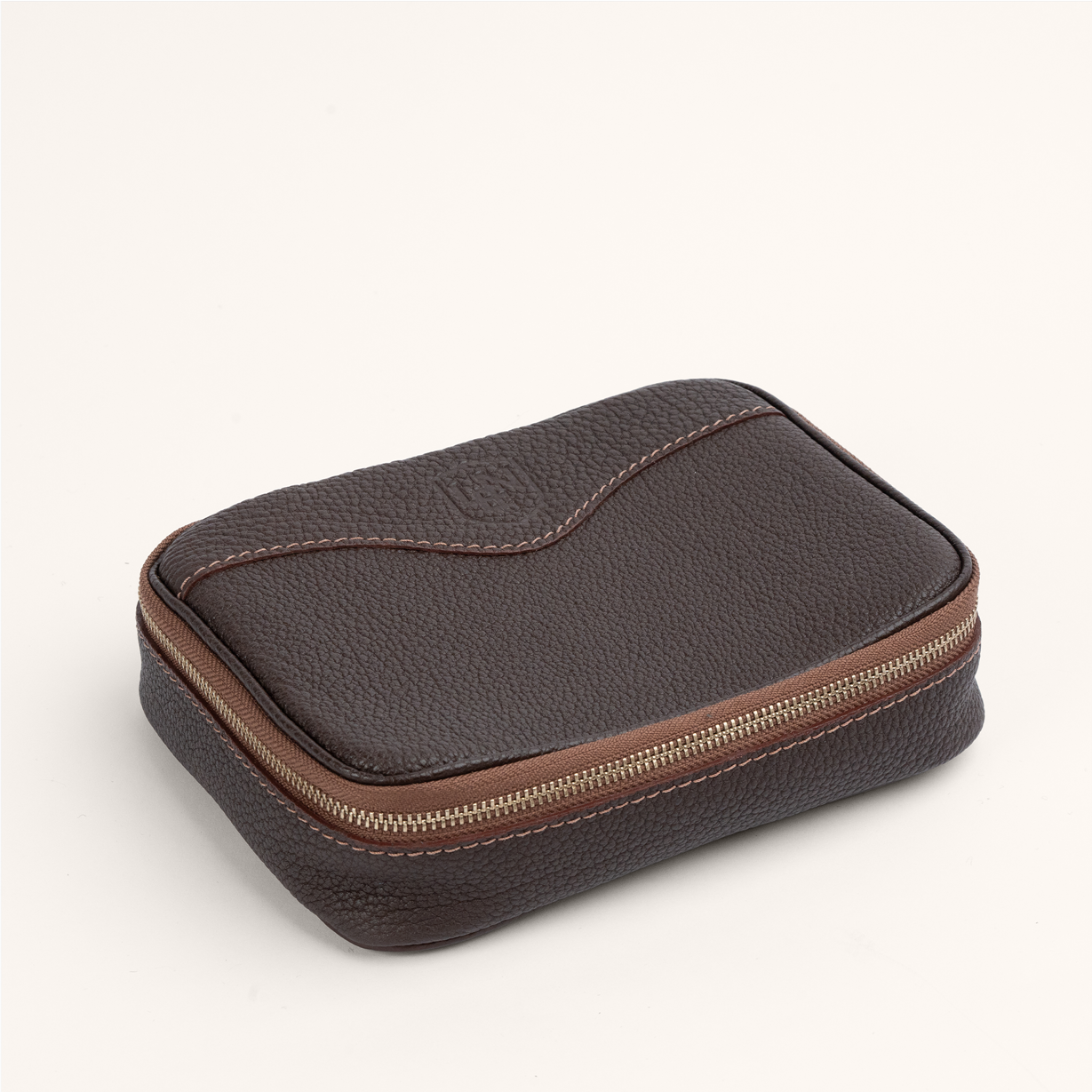 French Pebble Shave Kit in Chocolate