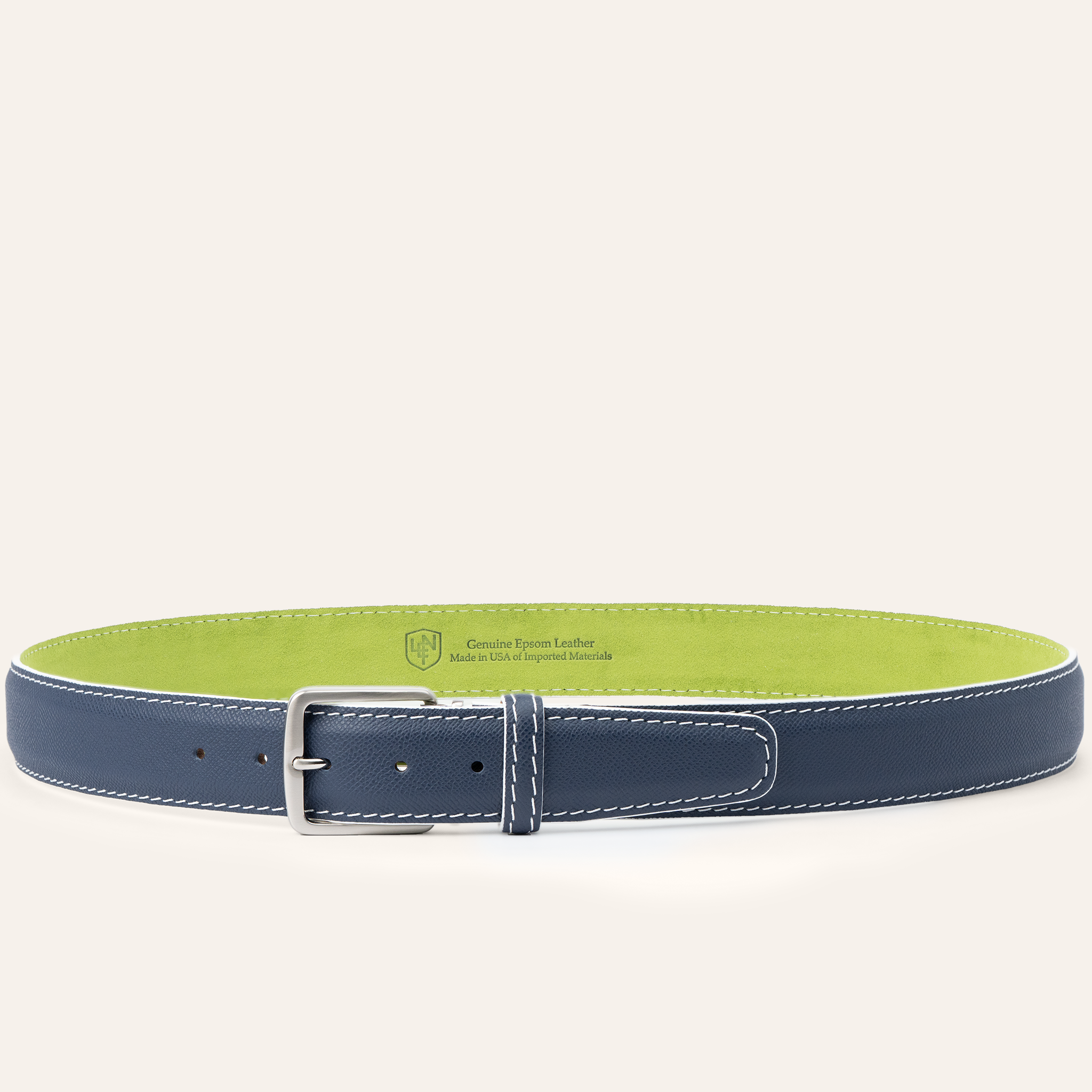 Epsom - Navy with Kiwi Alcantara Lining