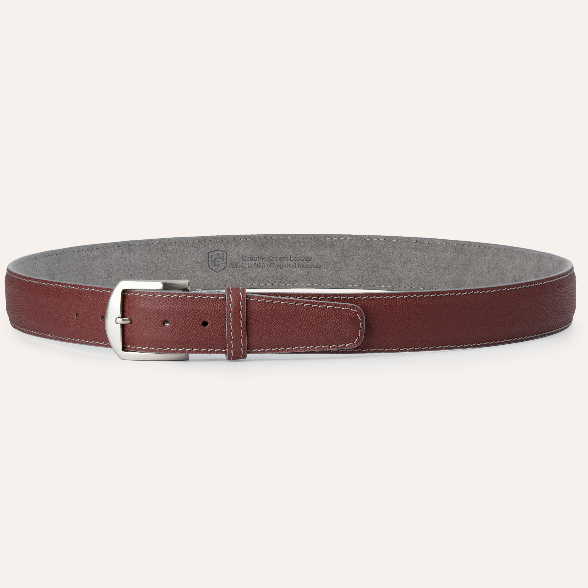 Epsom - Wine with Grey Alcantara Lining