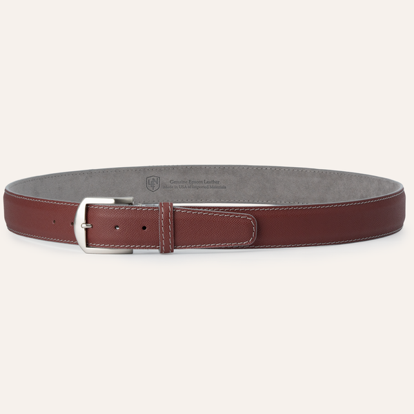 Epsom - Wine with Grey Alcantara Lining