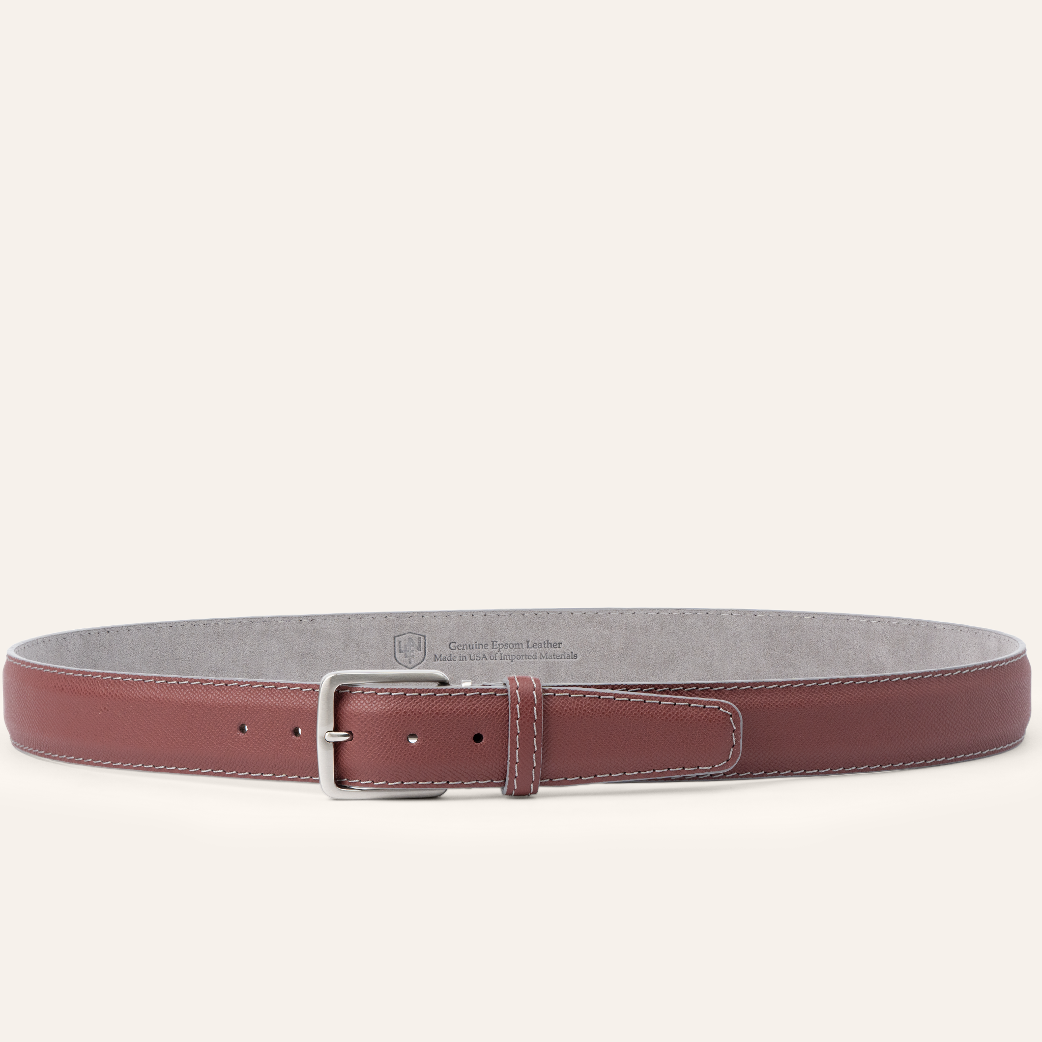 Epsom - Wine with Grey Alcantara Lining