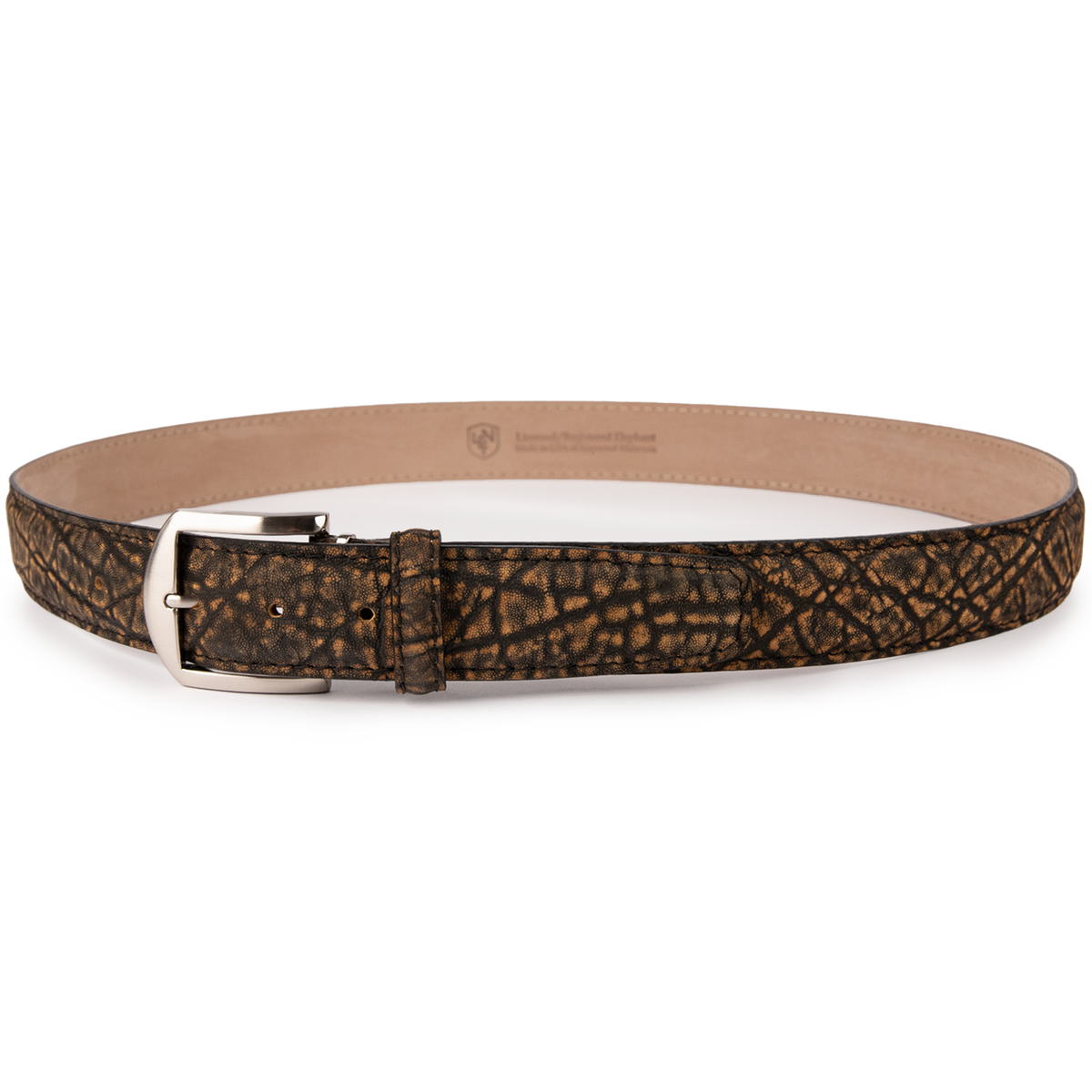Licensed Registered Elephant Antique Belt Saddle