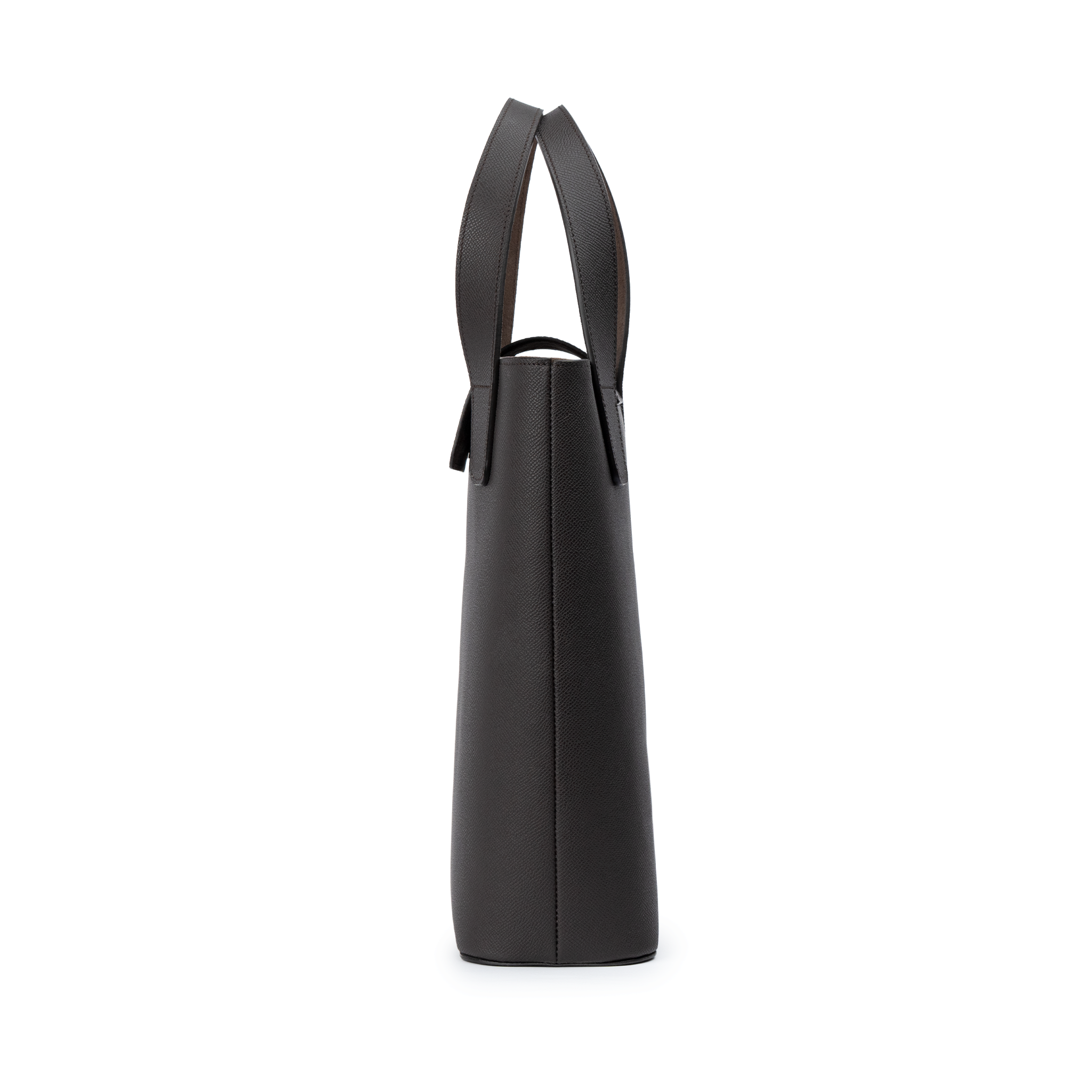Wine Tote - Chocolate Epsom