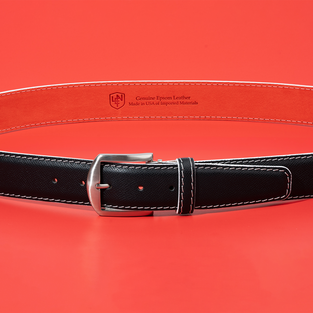 Epsom - Black with Passion Alcantara Lining