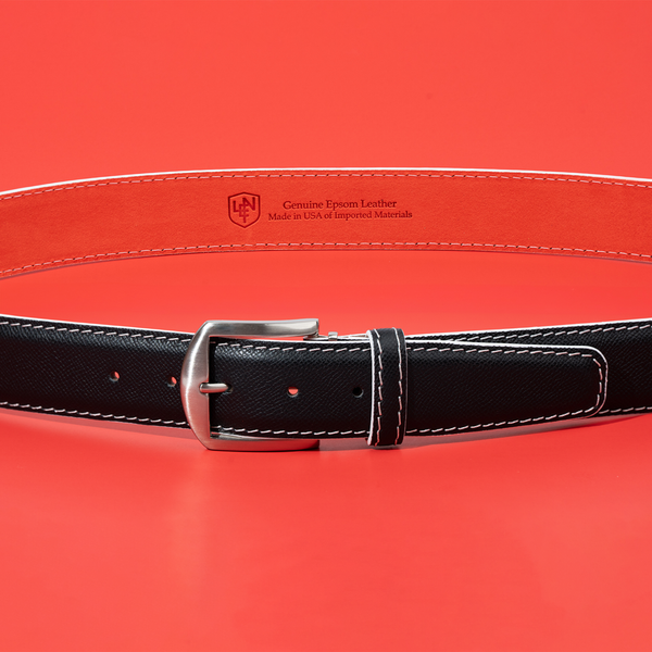 Epsom - Black with Passion Alcantara Lining