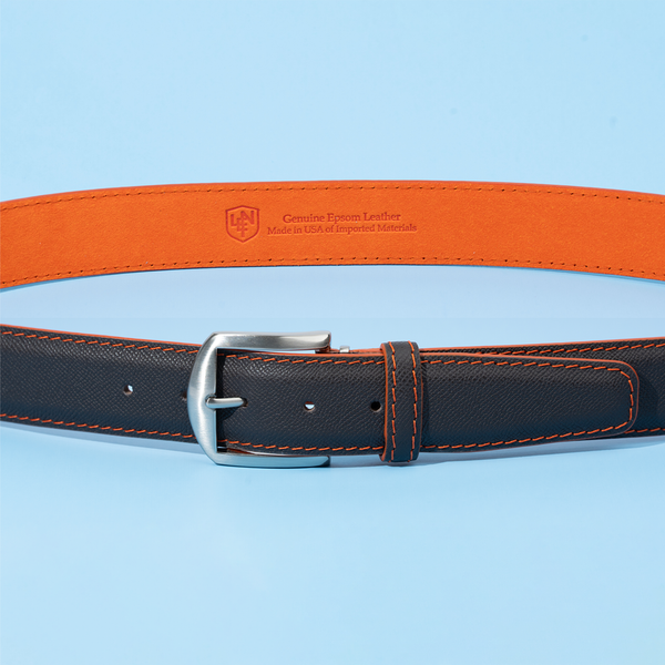 Epsom - Chocolate with Papaya Alcantara Lining