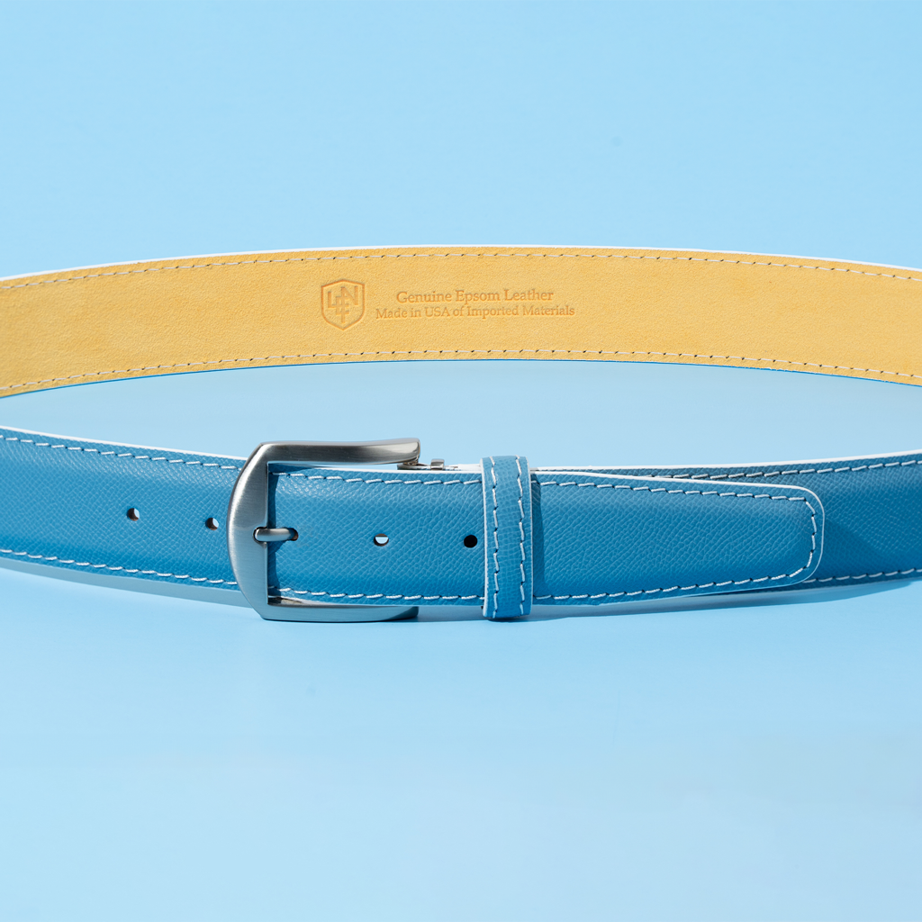 Epsom - Ice Blue with Yuzu Alcantara Lining