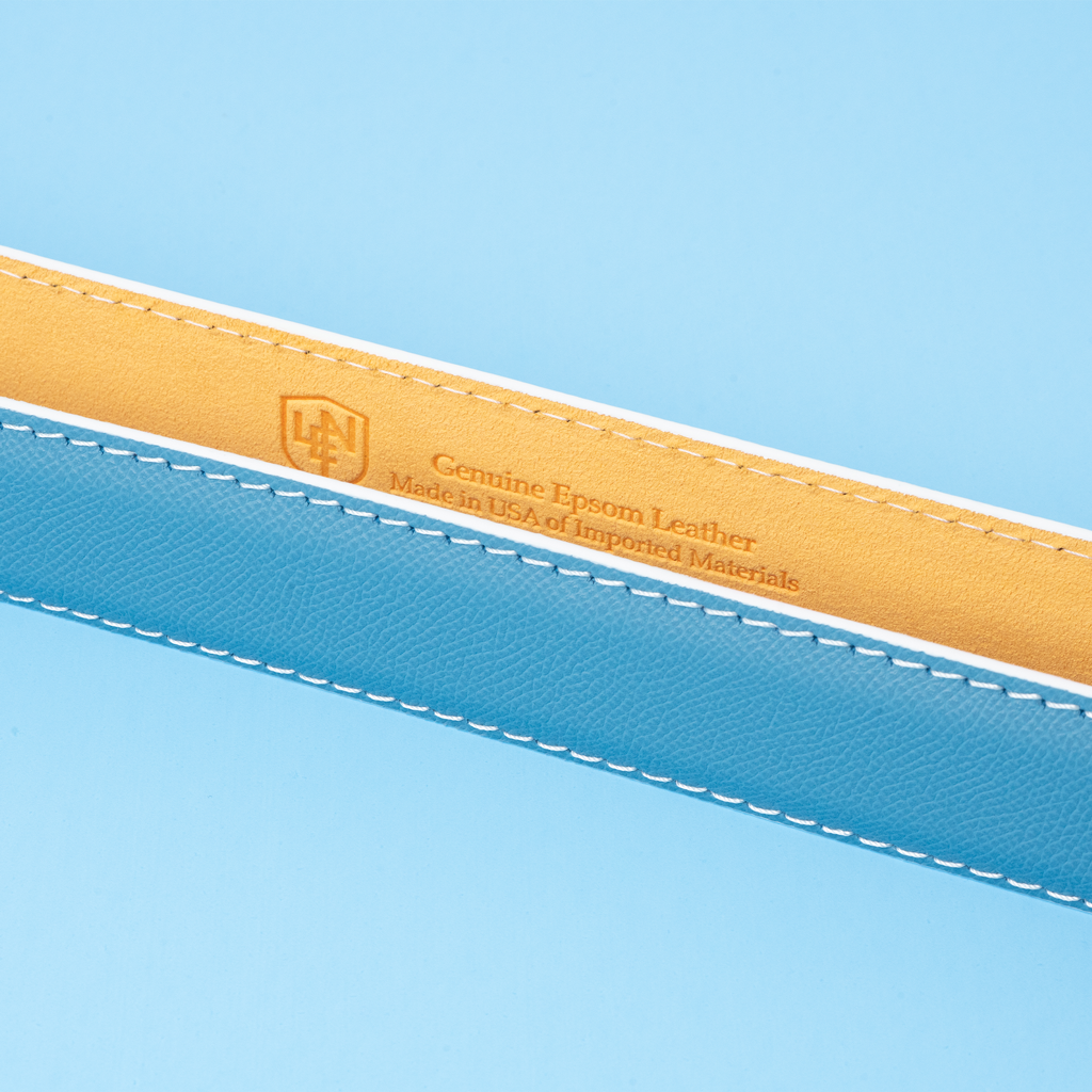 Epsom - Ice Blue with Yuzu Alcantara Lining