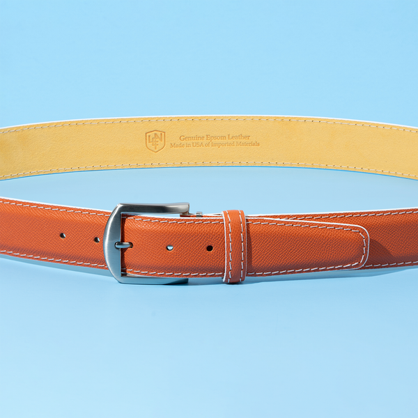 Epsom - Orange with Yuzu Alcantara Lining