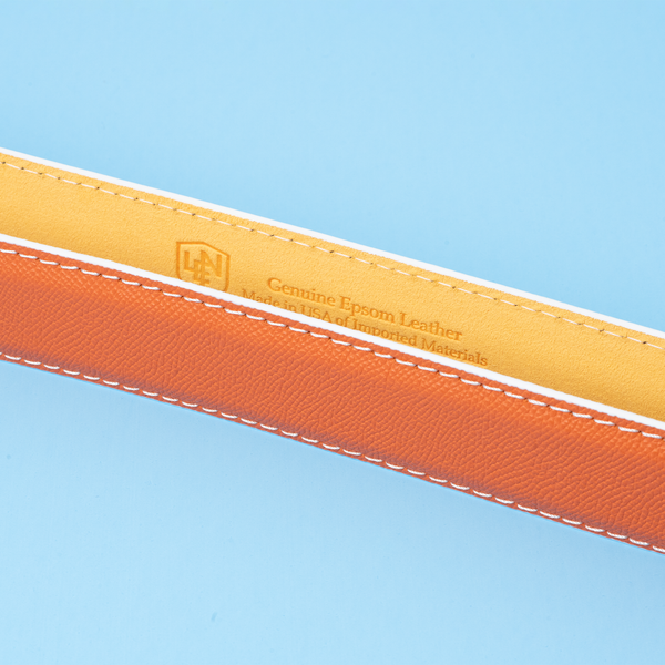 Epsom - Orange with Yuzu Alcantara Lining