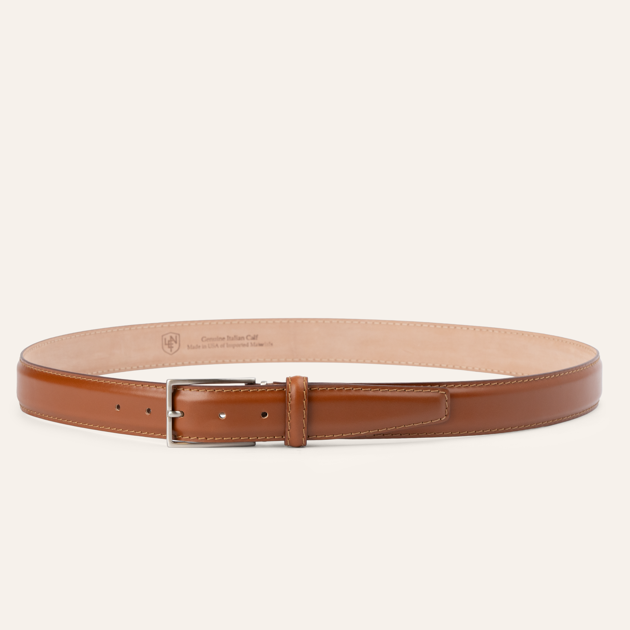 Italian Calf - Cognac w/ Cognac Stitching
