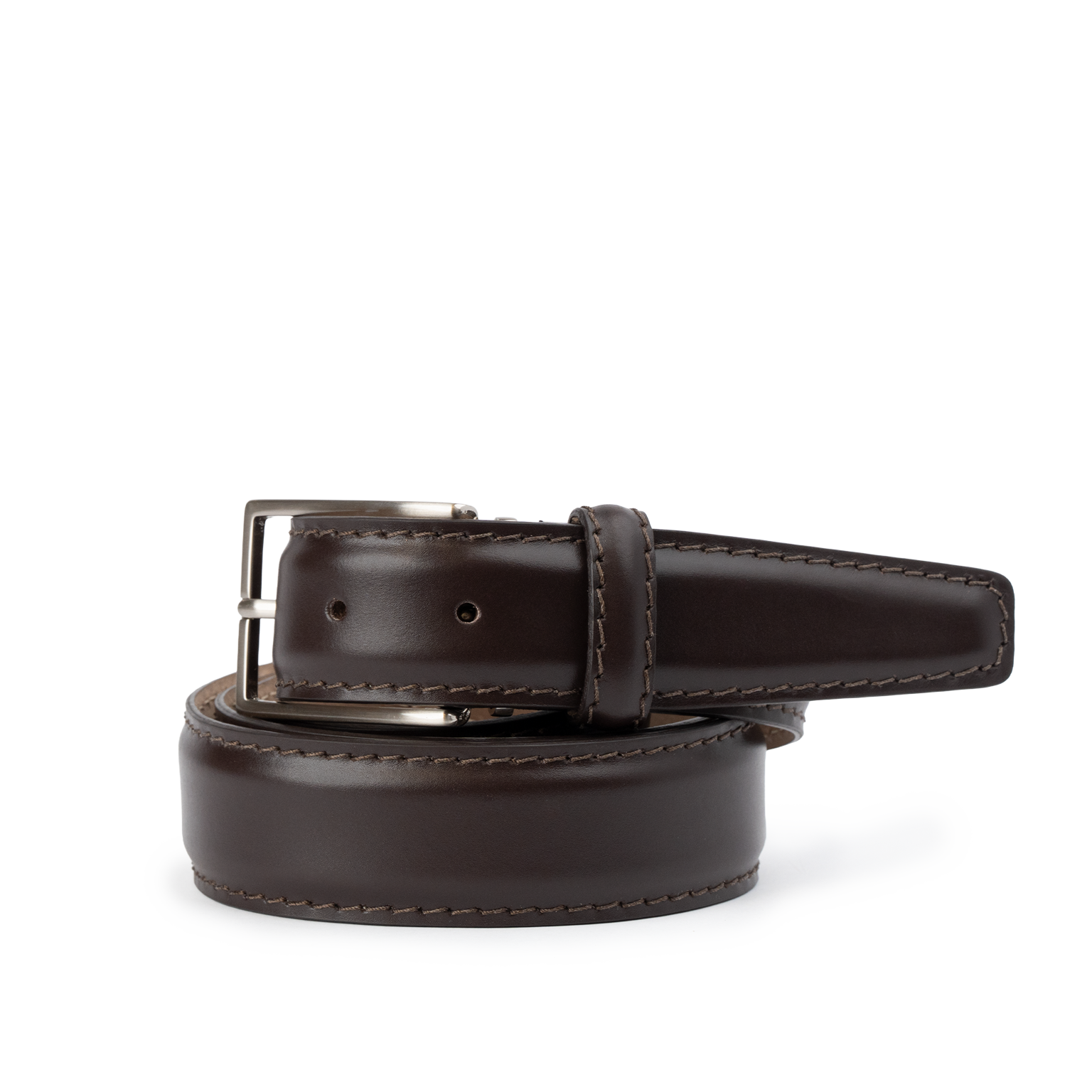 Italian Calf - Chocolate w/ Chocolate Stitching