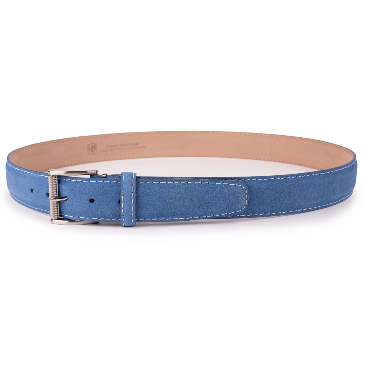 Italian Suede - Azure Blue