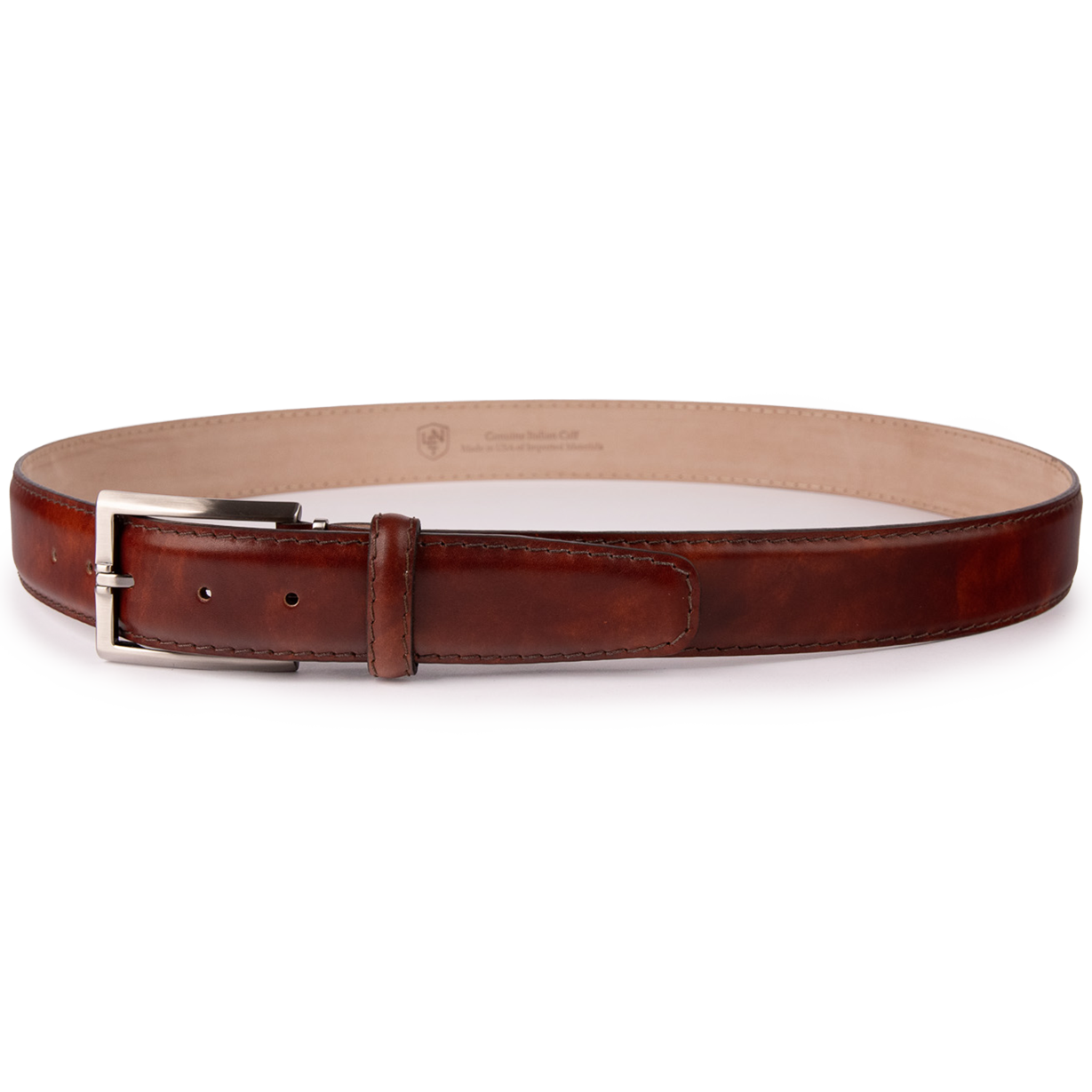 Italian Marbled Calf 40mm - Cognac