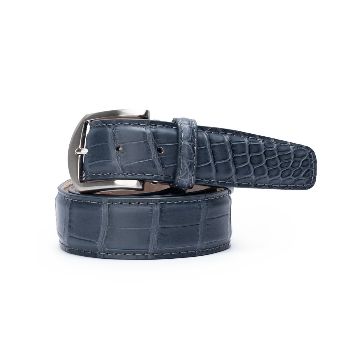 American Matte Alligator - Coal