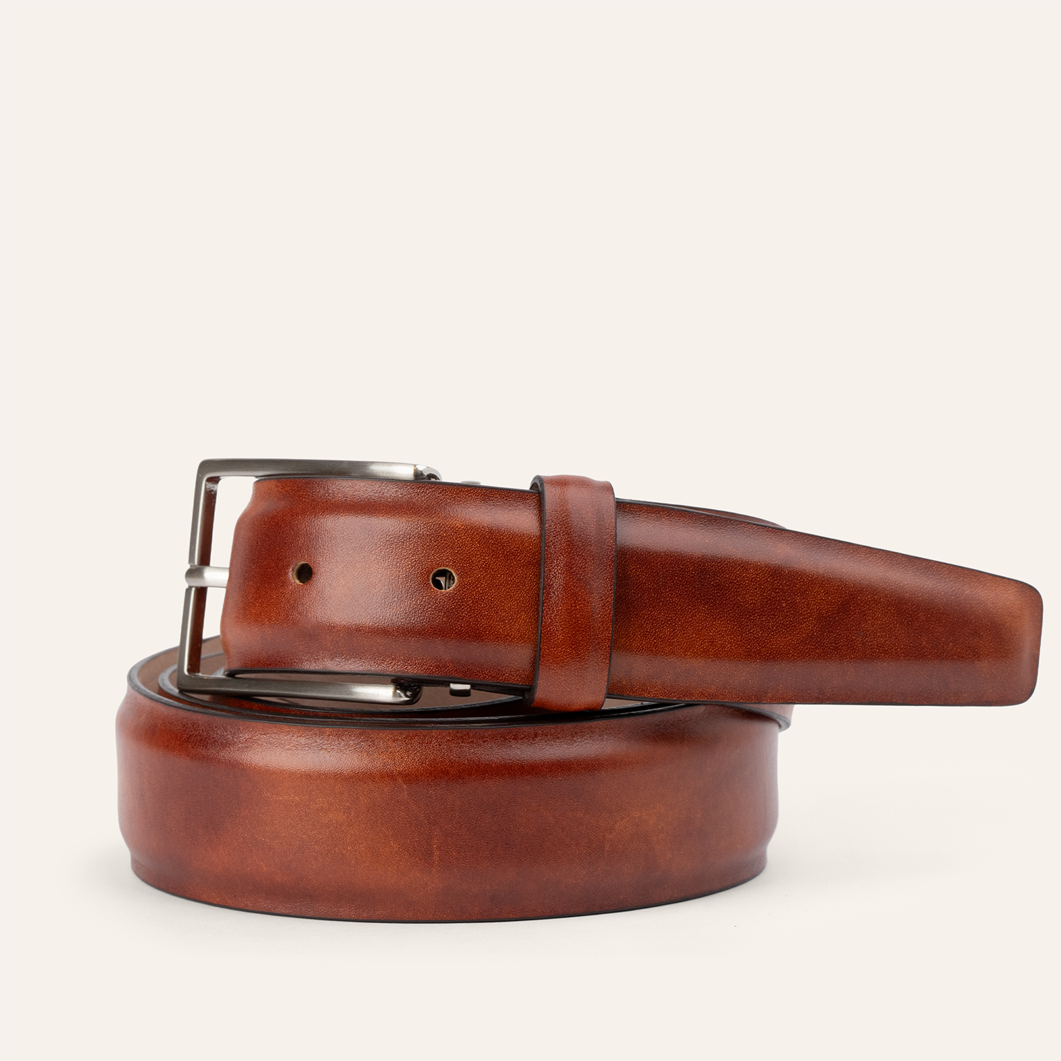 Italian Marbled Calf 35mm - Cognac