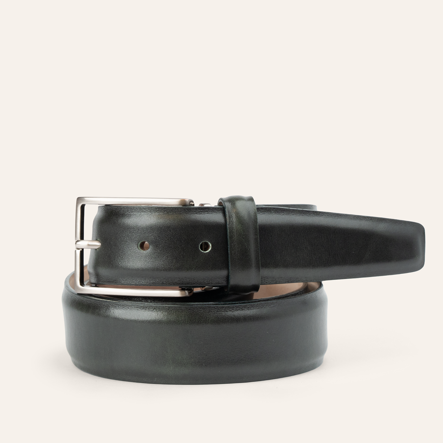 Italian Marbled Calf 35mm - Emerald Green