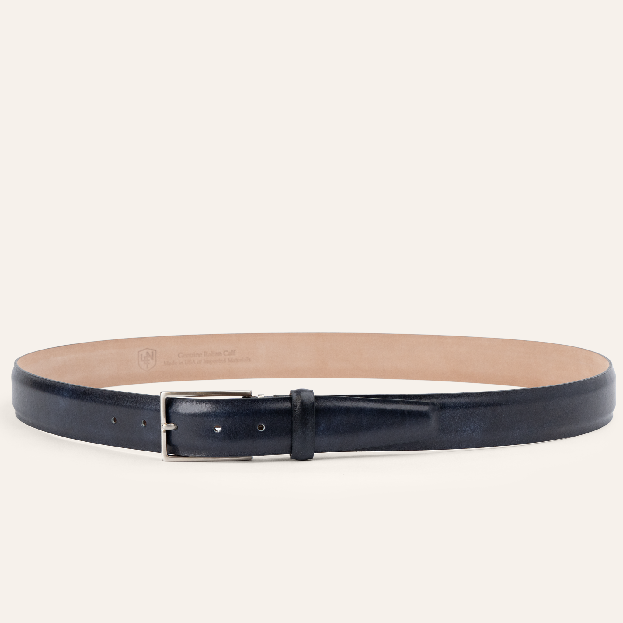 Italian Marbled Calf 35mm - Navy