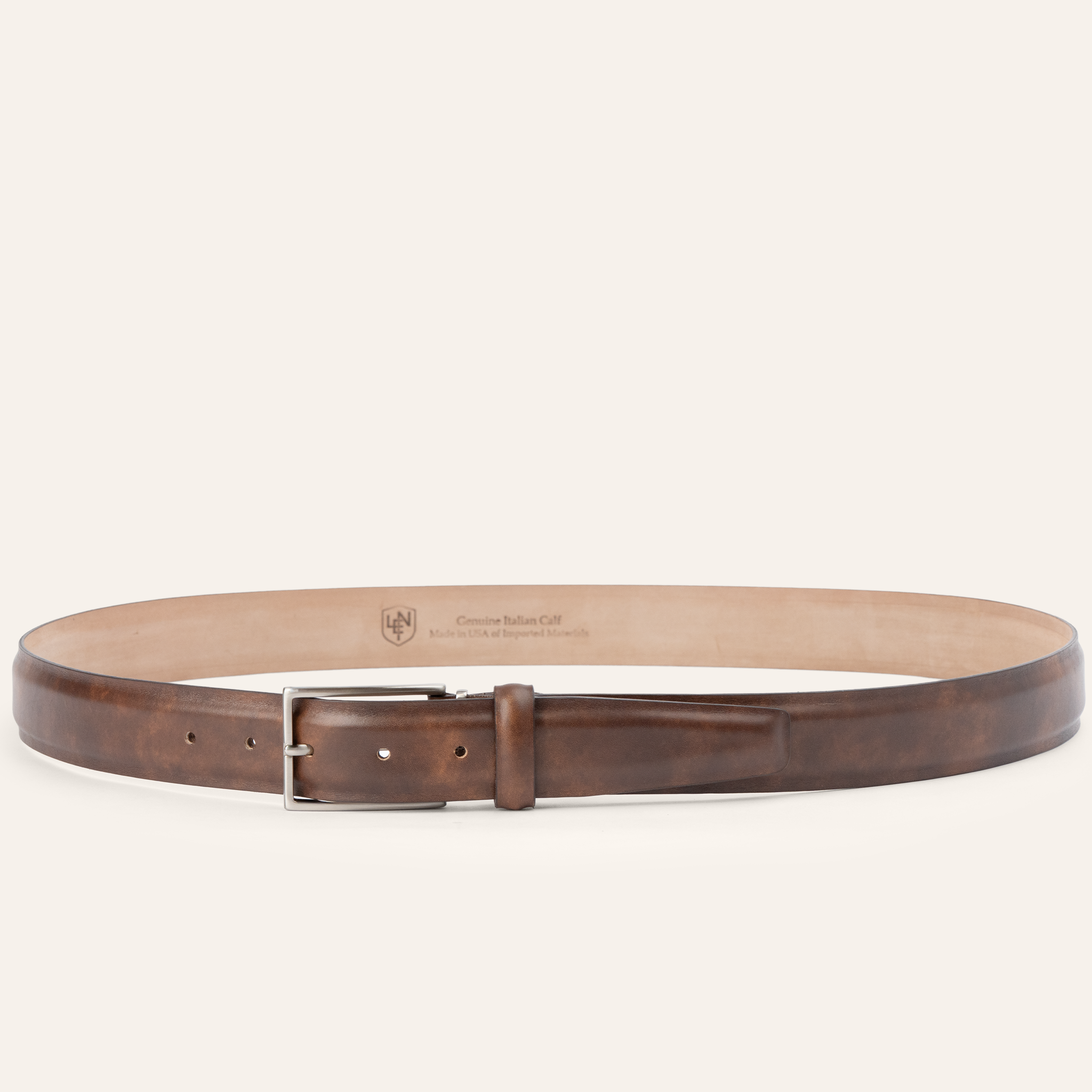 Italian Marbled Calf 35mm - Pecan