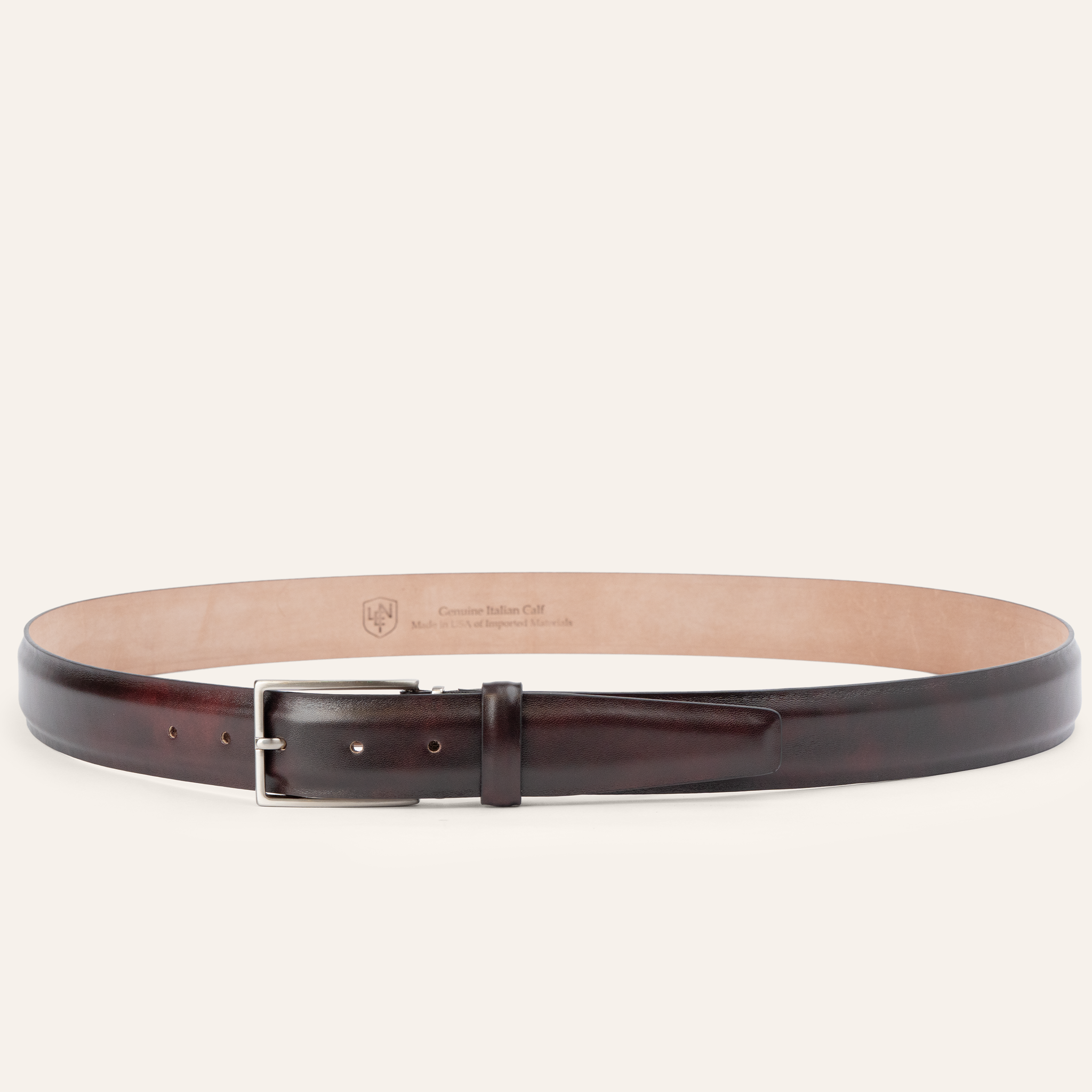 Italian Marbled Calf 35mm - Plum