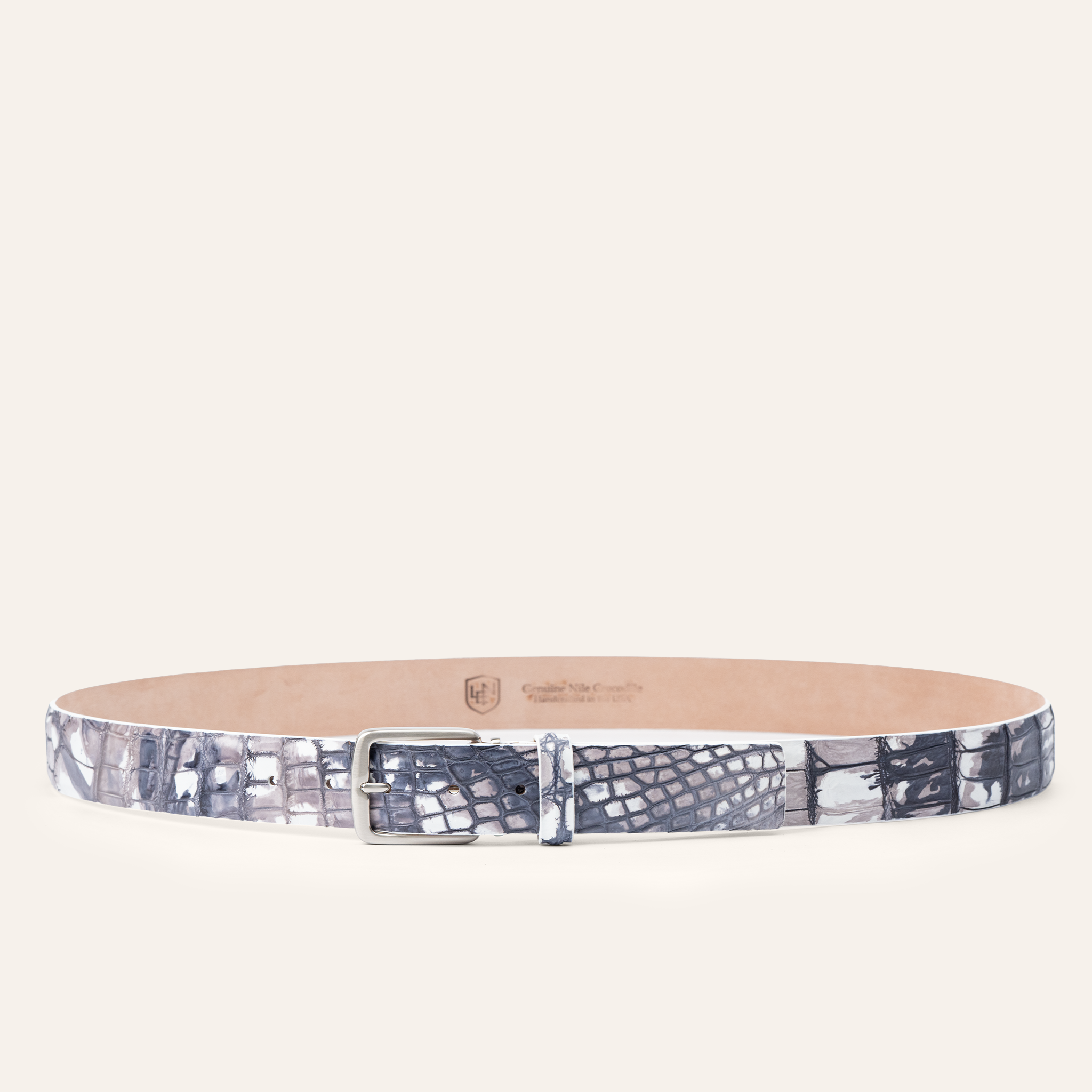 Tie-Dye Nile Crocodile - Navy