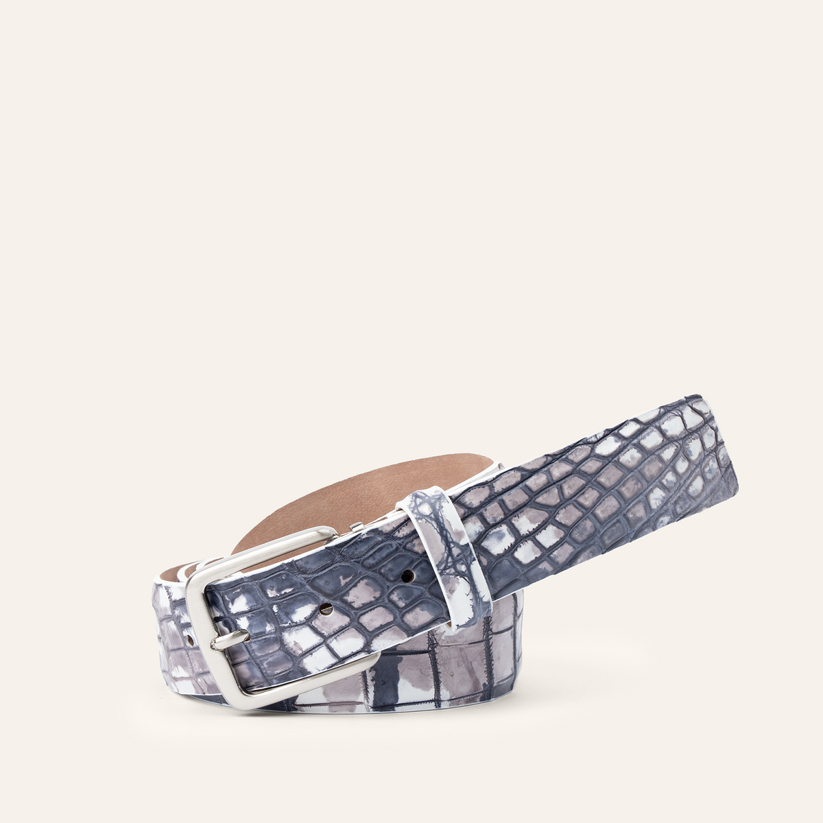 Tie-Dye Nile Crocodile - Navy