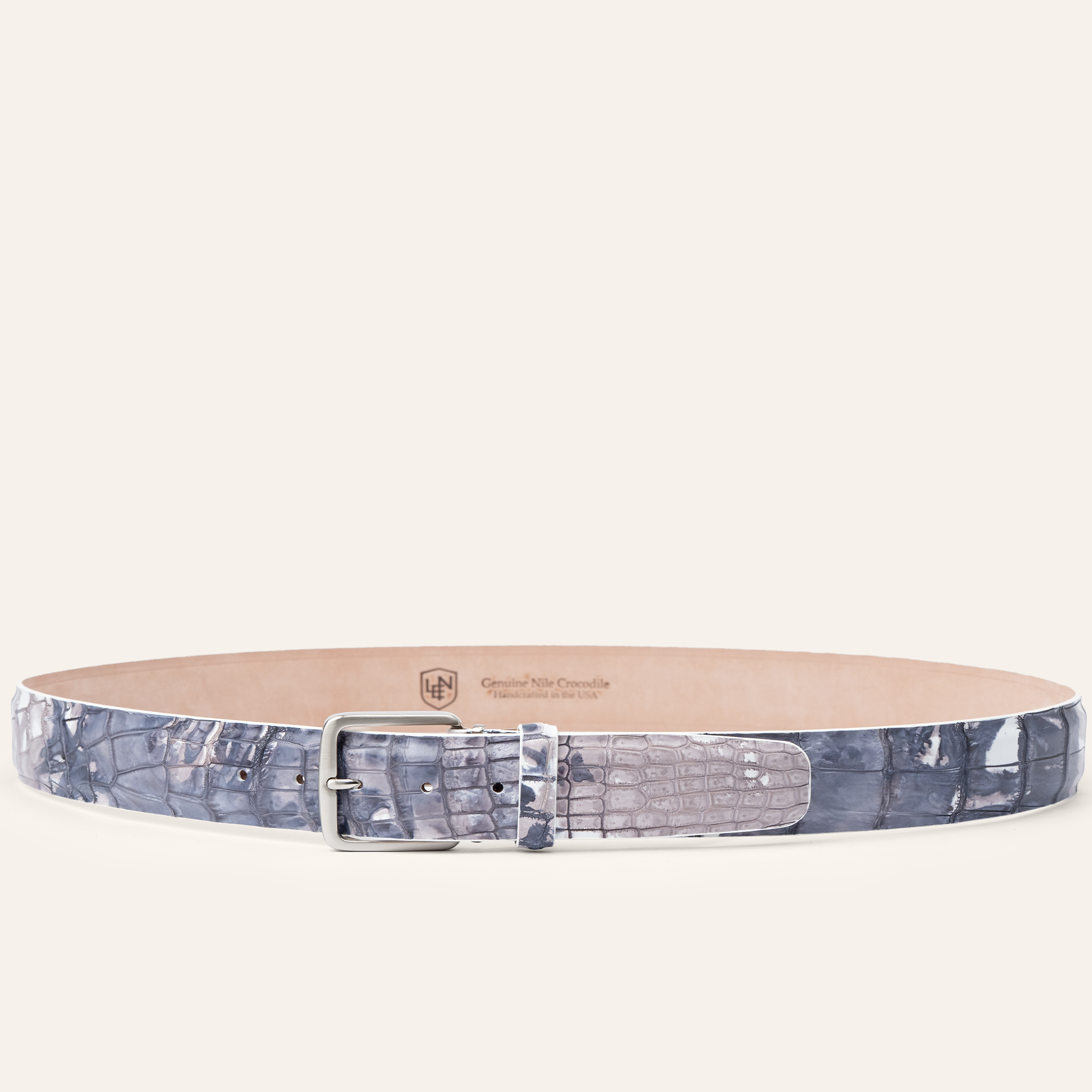 Tie-Dye Nile Crocodile - Navy