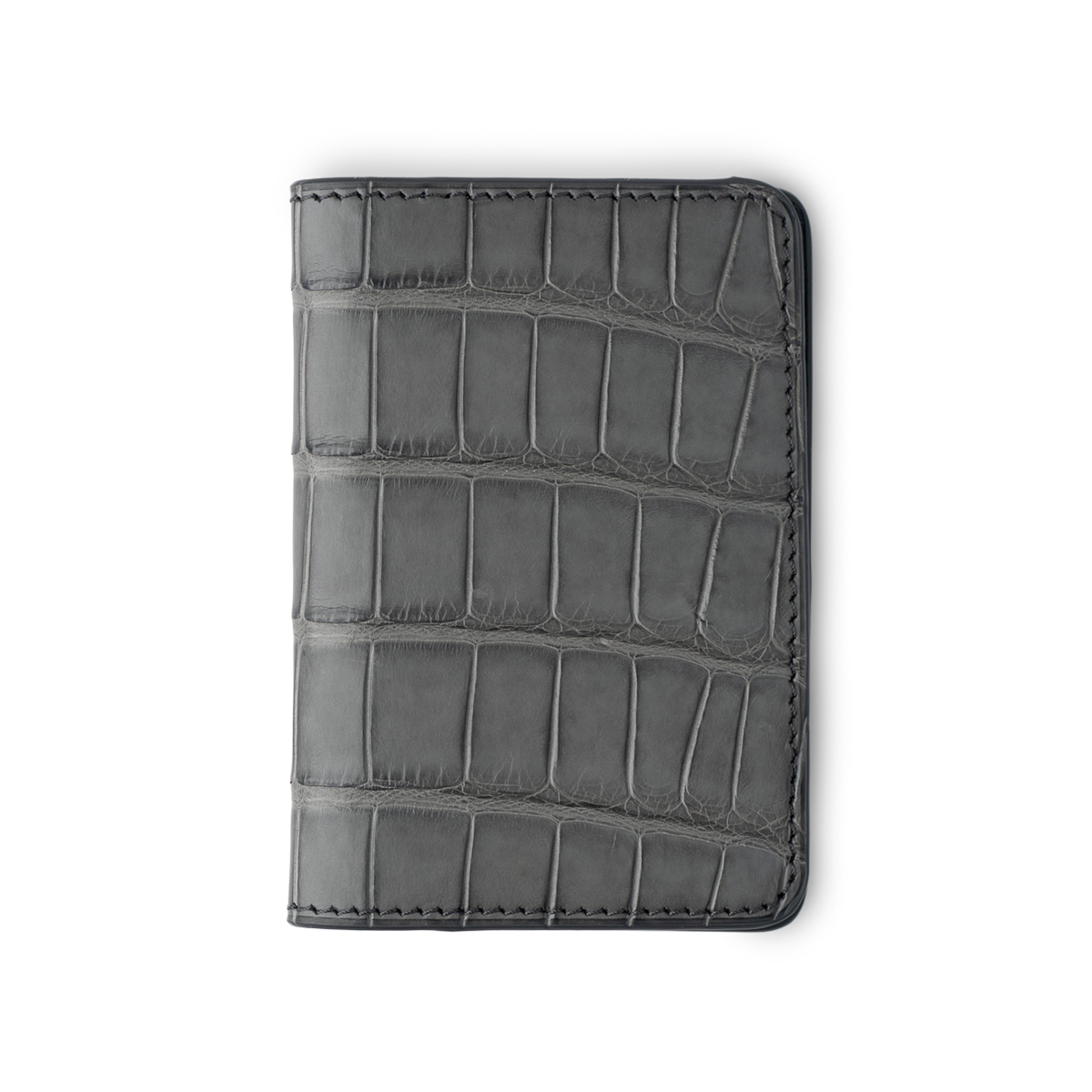 American Alligator Sport Organizer - Grey & Navy