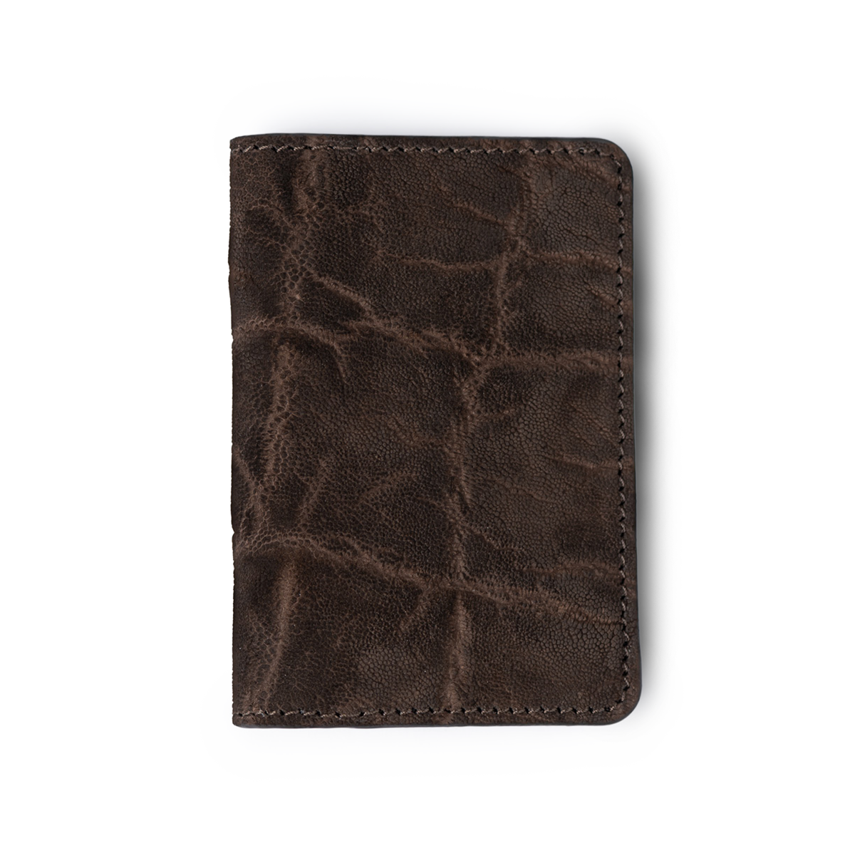 Licensed & Registered Sueded Elephant Organizer - Chocolate