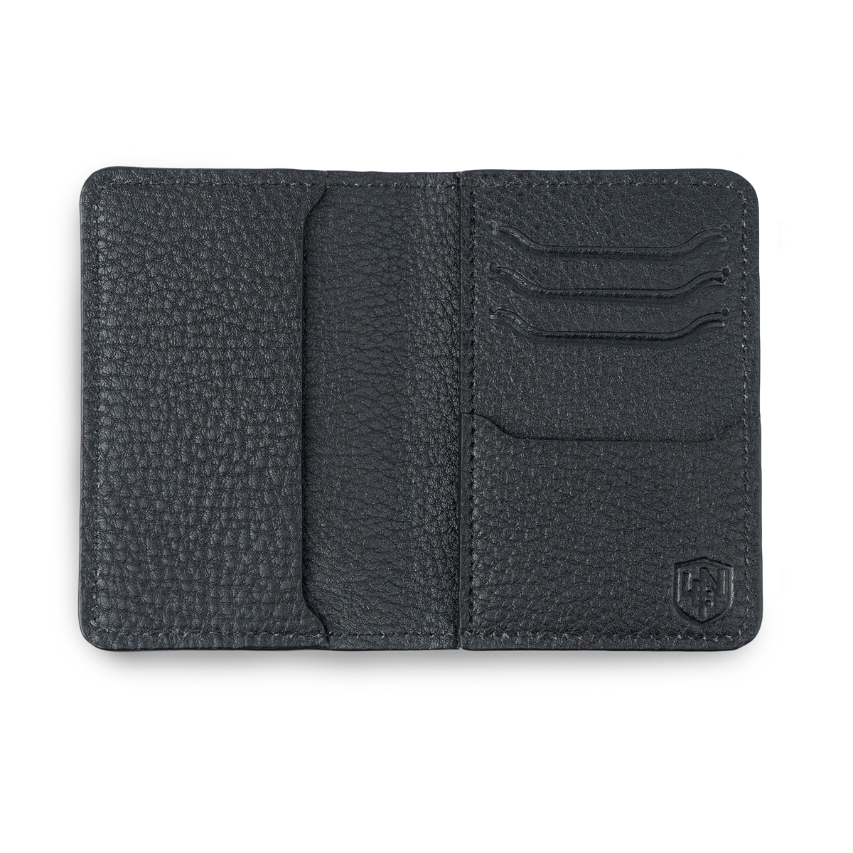 French Pebble Grain Organizer - Black
