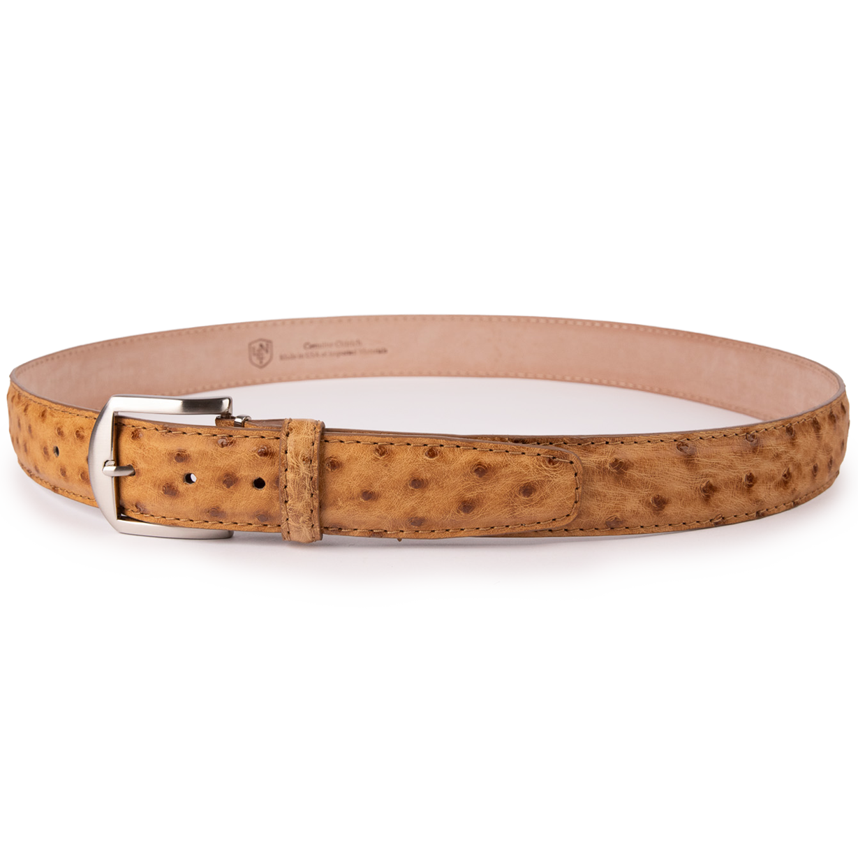 Premium Ostrich Leather Belts - L.E.N Lifestyle Premium Ostrich Leather Belts - L.E.N Lifestyle