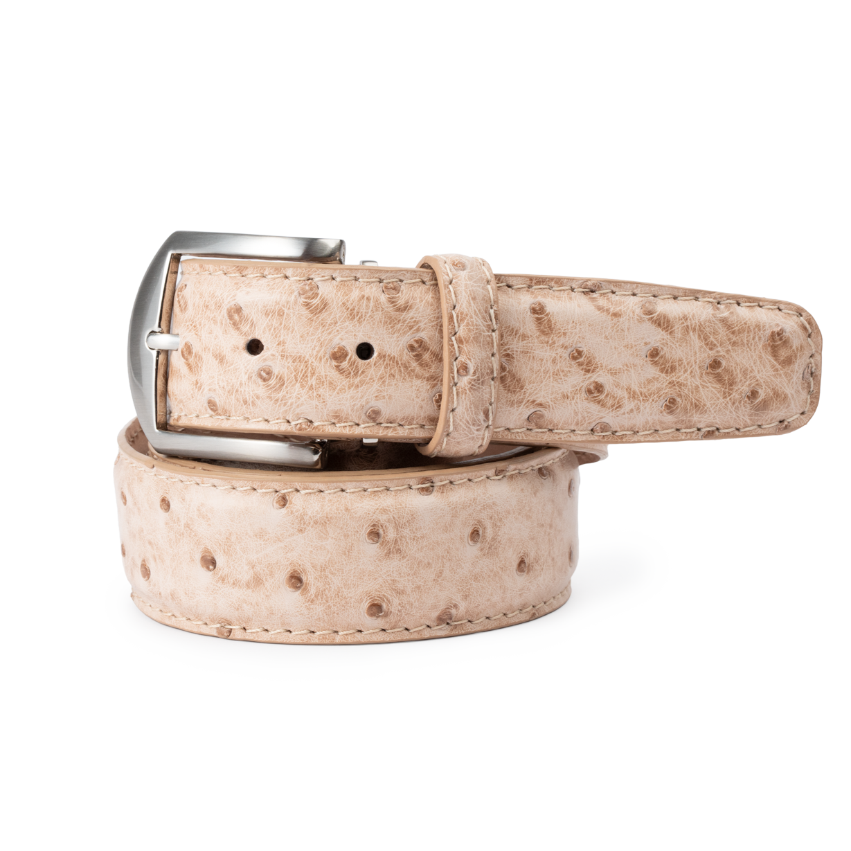 Genuine Ostrich - Vintage Tan