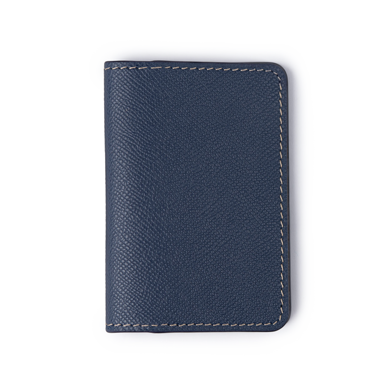 Epsom Leather Sport Organizer - Navy/Etoupe