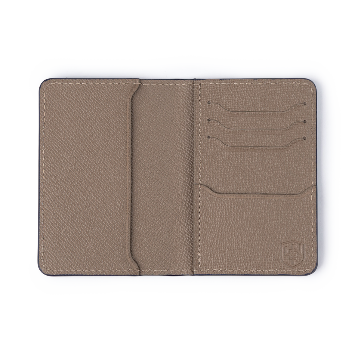 Epsom Leather Sport Organizer - Navy/Etoupe