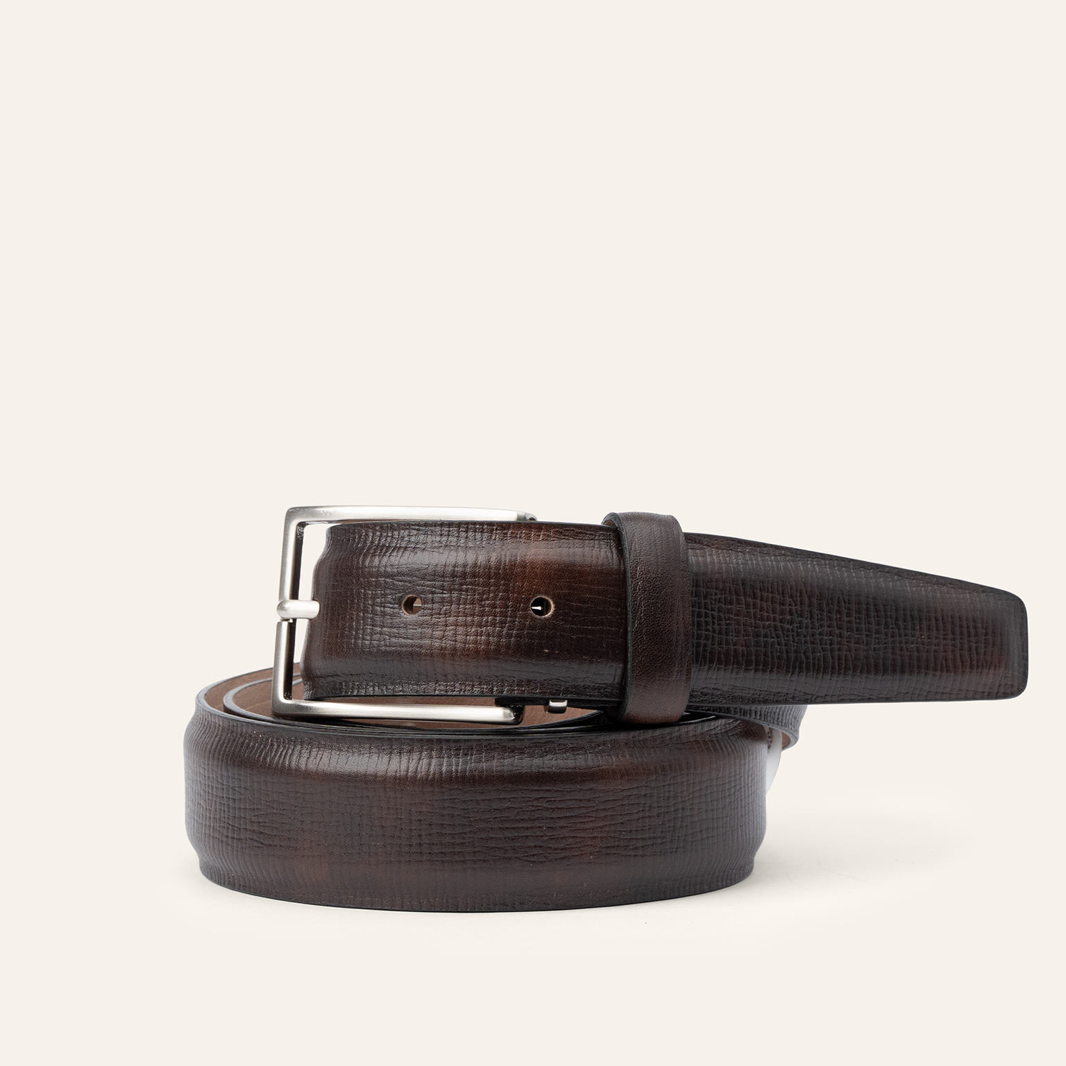 Italian Textured Calf 35mm - Espresso