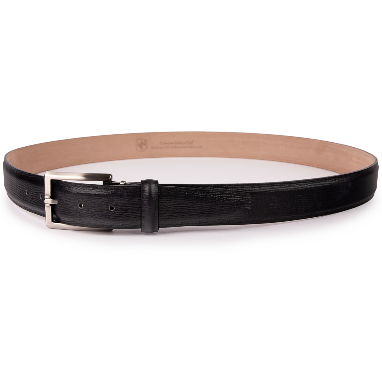 Italian Textured Calf 35mm - Black
