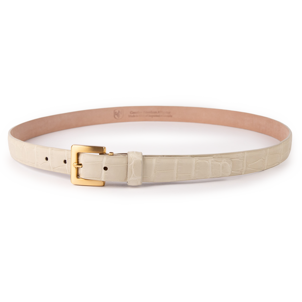 Matte Alligator - White Smoke 25mm