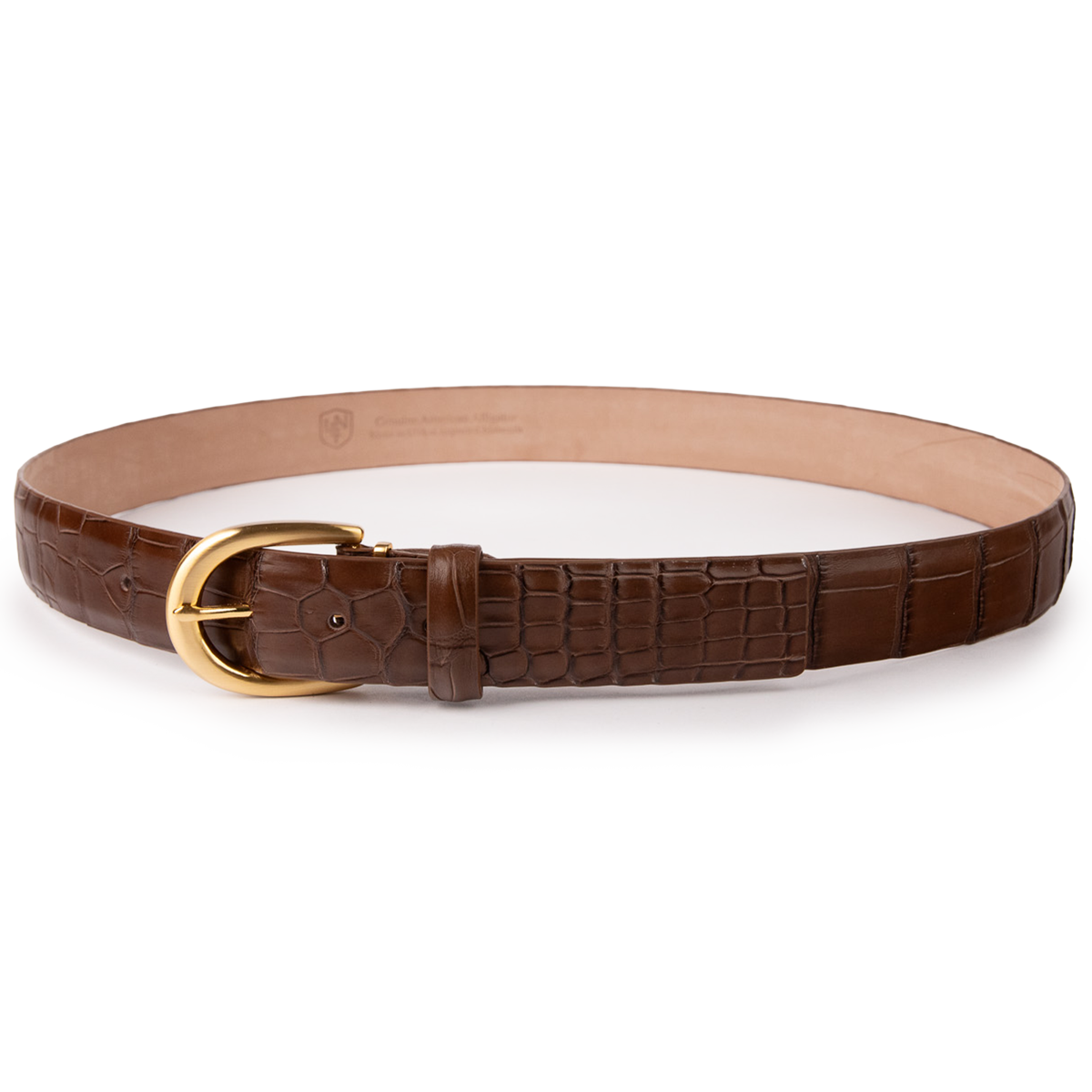 Matte Alligator - Tobacco 35mm